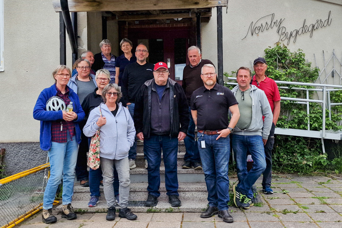 Norrby bygdegård övar krisberedskap tillsammans med Sala kommun.